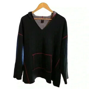 Leisure Women's Blazer Hoodie Black Size 22/24